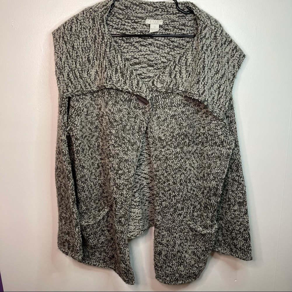 Gray Tweeds Sweater